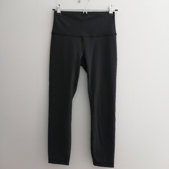 Lululemon 2024 Wunder Train 23" High Rise Black Leggings 6 - Picture 3 of 14